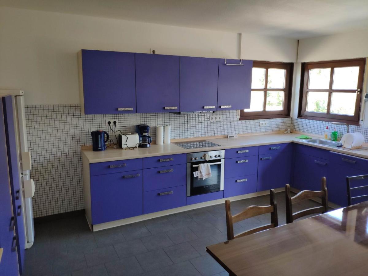 Ferienwohnung Mit 123Qm Fuer 8 Personen Mit Sehr Grossem Garten, Einfache Innen-Ausstattung 라이프치히 외부 사진